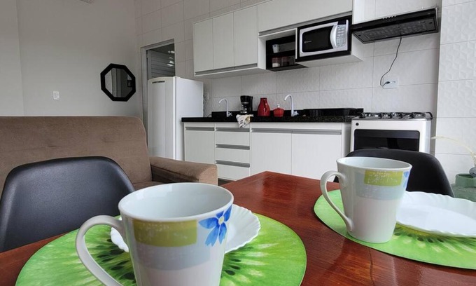 Estufa II Apartment | Kitnet com Ar Condicionado