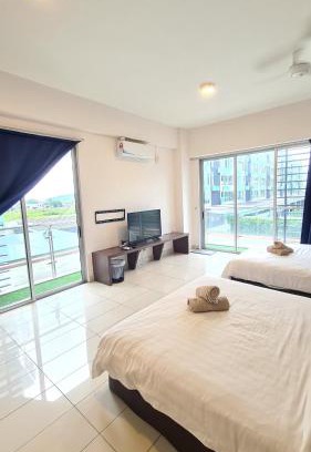 Tanjung Aru Apartment | KK Aeropod Corner unit A near Airport and City Free Parking
