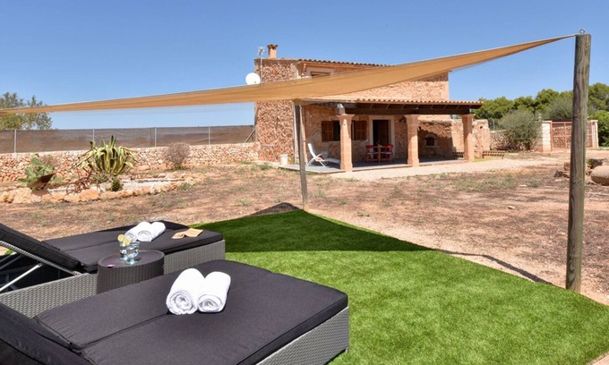 Es Palmer House | Kleine Finca Gemütlich Eingerichtet nur 4.5 km vom Sandstrand Es Trenc Entfernt