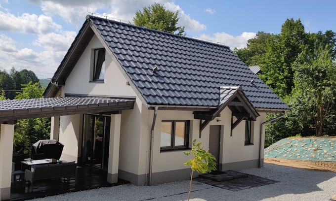 Zachelmie House | Komfortowy domek w Karkonoszach, taras, grill, ognisko