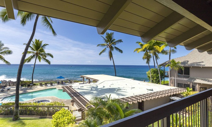 Keauhou Condo | Konaloa | Unimpeded views of the stunning ocean