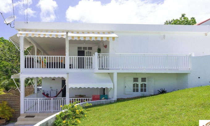 Le Gosier Cottage | Kouleur Karayib - House - Villa bottom - 6pers. beach close