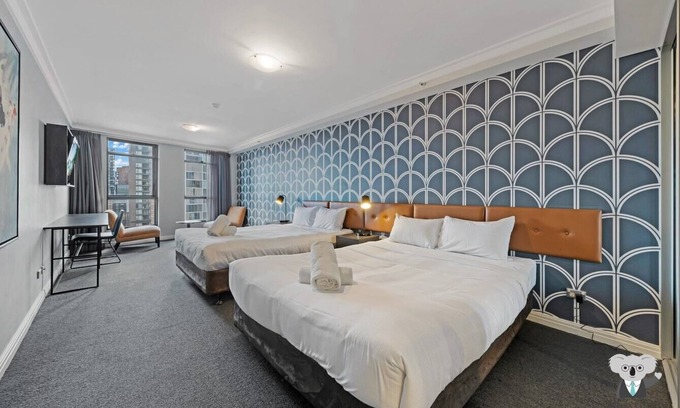 Haymarket Apartment | KozyGuru | Sydney CBD | 2 Bed Studio