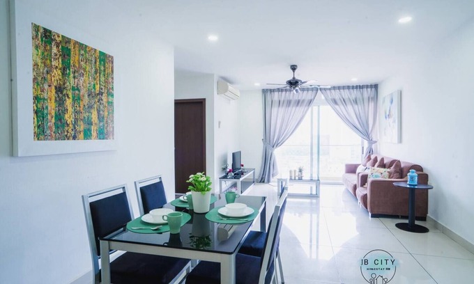 Central District Apartment | KSL D'Esplanade WIFI-B12 @ JB City Homestay