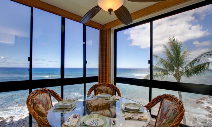 Poipu Condo | Kuhio Shores 417, Oceanfront, Amazing Ocean View