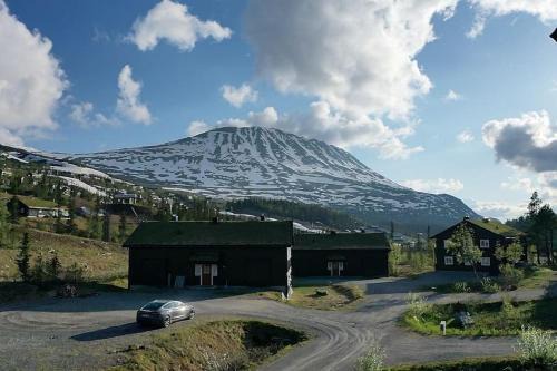 Atra Apartment | Lägenhet med utsikt mot Gaustatoppen, ski in ski out