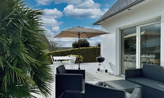 Plouezoch House | L’île Blanche, Spacious house, 8 people - Dourduff