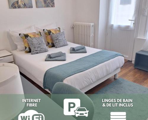 Chateaubriant Apartment | L'Appel De La Forêt - Wifi Fibre, Linge & Parking