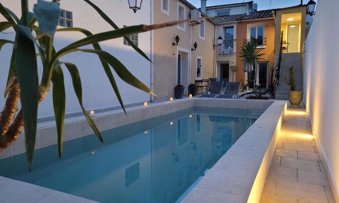 Bessan House | L Arancio - Centre village - Piscine - 4 pers