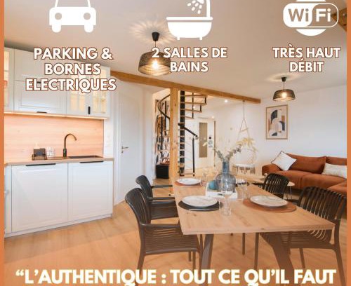 Haguenau Apartment | L'Authentique Spacieux duplex 2 salles de bains