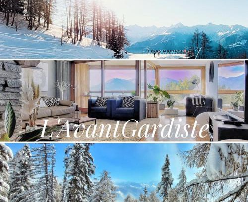 Randogne Apartment | L'AvantGardiste, Spacious 6 bedrooms duplex, panoramic view