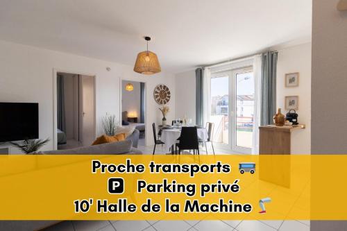 Pont des Demoiselles-Montaudran-La Terrasse Apartment | L'envolée - Appartement entier avec Balcon & Parking privé - SO COZY