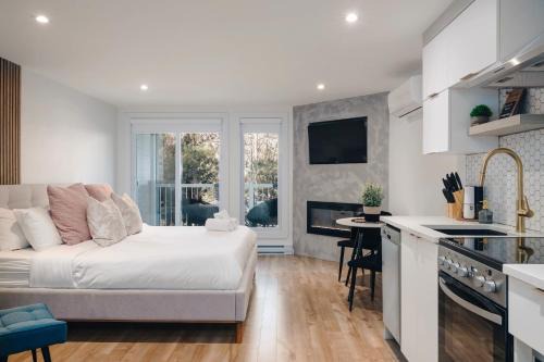 Mont-Tremblant Village Apartment | LAÖ Loft Tremblant #106 - KING size Bed