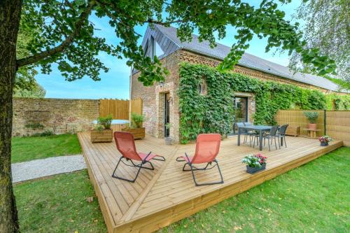 Marcy-sous-Marle House | La Bergerie des 2 Tilleuls - Maison avec jacuzzi