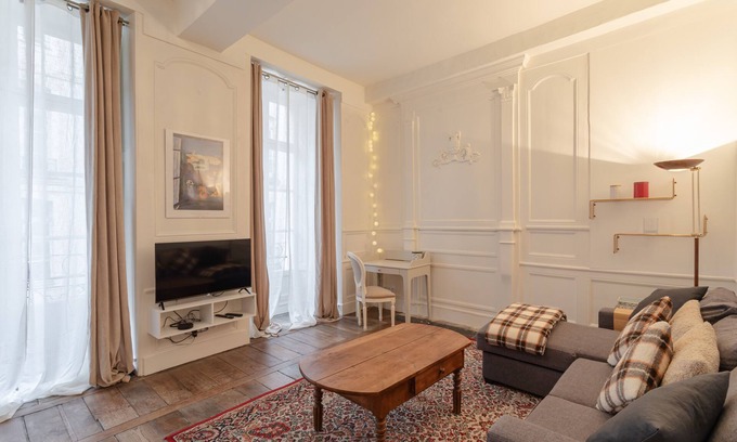 Centre Apartment | La Blanche Hermine - Appartement cosy au centre de Rennes