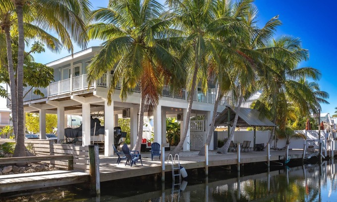 Little Torch Key House | La Brisa: Discover Paradise, Exquisite Canal Front Home on Little Torch Key, Dockage & Dog-Friendly!