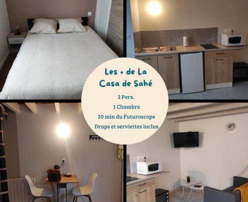 Chauvigny Apartment | La Casa de Sahé T2 27 m2