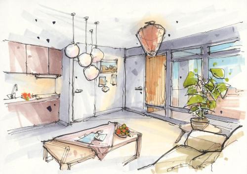 Arcen Apartment | La Dominotte short stay apartment 9a