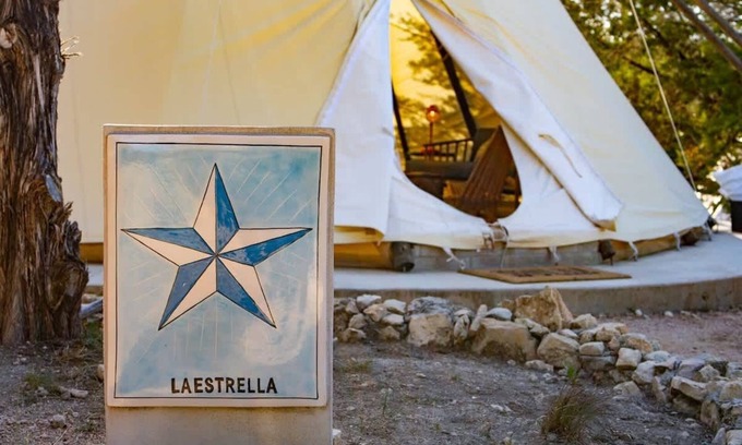 Dripping Springs House | La Estrella | Hill Country Tipi + Pet Friendly