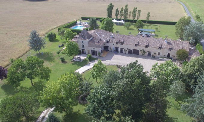 Sainte-Innocence Other | La Grande Maison 19th century farmhouse with shared heated pool sleeps up to 16