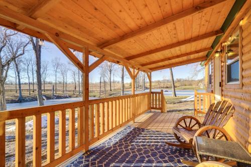 La Grange House | La Grange Cabin on a Racehorse Farm with Pond Views!
