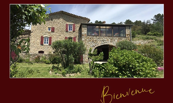 Saint-Jean-du-Gard Apartment | LA GROSSILLE: a traditional Cévennes farmhouse.