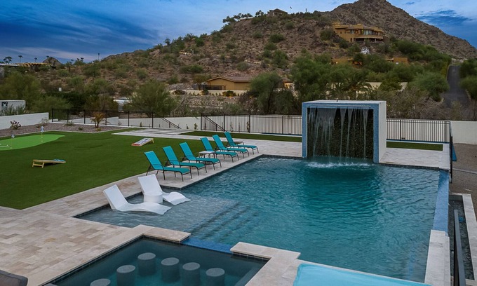 Paradise Hills Villa | La Gruta: A Serene Desert Hideaway with Pool, Pickleball & Mountain Views