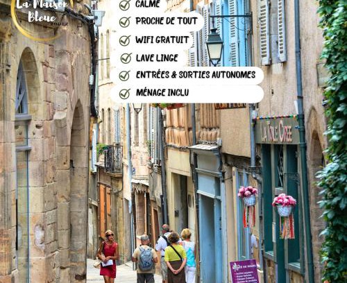 Rodez Apartment | La Maison bleue, un emplacement de choix à Rodez
