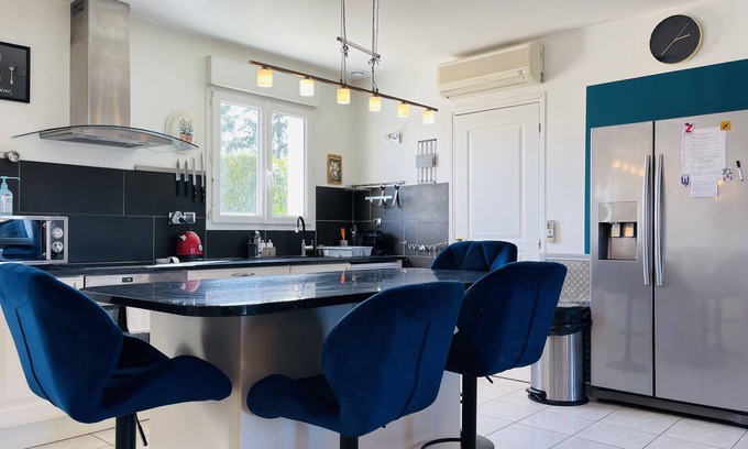 Blere House | La Maison du Haut Village, a very beautiful residence in a relaxing setting