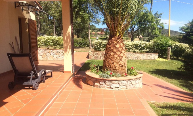 Capoliveri Apartment | La `Palma` Apartments surrounded by greenery