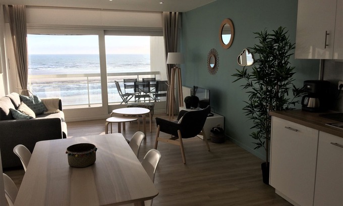 Hardelot-Plage Apartment | La Petite Bulle, sea view, apt 4/5 people