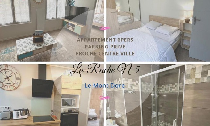 Mont-Dore Apartment | La Ruche 5 ° Le Mont Dore ° Ski ° Randonnée