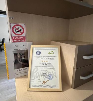 Piatra Neamt Apartment | La TAIA! Clasificat 3 Stele!
