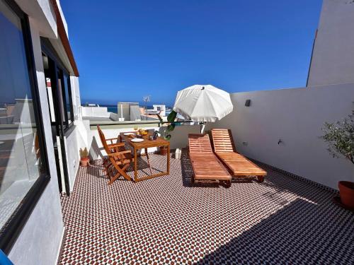 Puerto de la Cruz Apartment | La Terraza! Studio Apartment