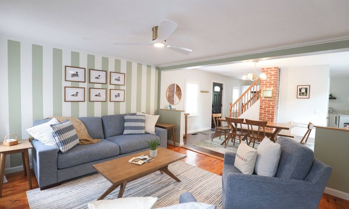 Wolfeboro House | Lake Access + Kayaks + Arcade + Bike Path + Deck