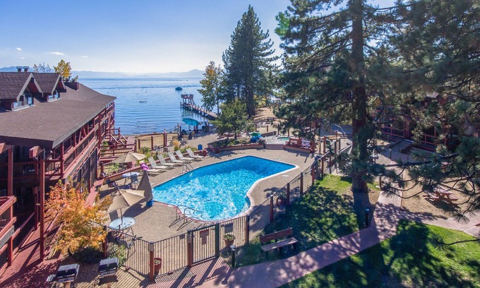 Tahoe Vista Condo | Lake/Beach Front Resort - Pool, Hot Tub, BBQ #05