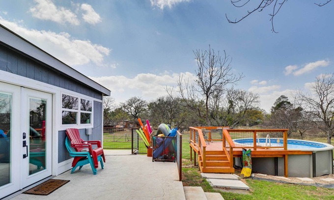 Tow House | Lake Buchanan island retreat with breathtaking lake views amazing space.