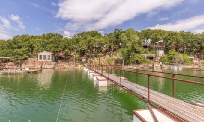 Cisco House | Lake Cisco waterfront home with large private dock