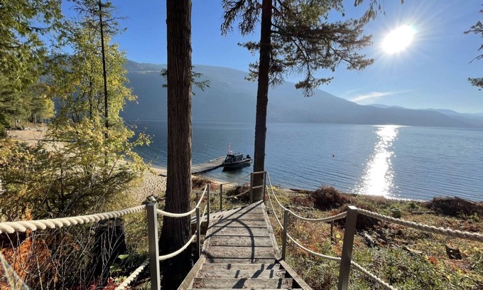 Grand Forks House | Lake Front, Boat Access only house on private acreage