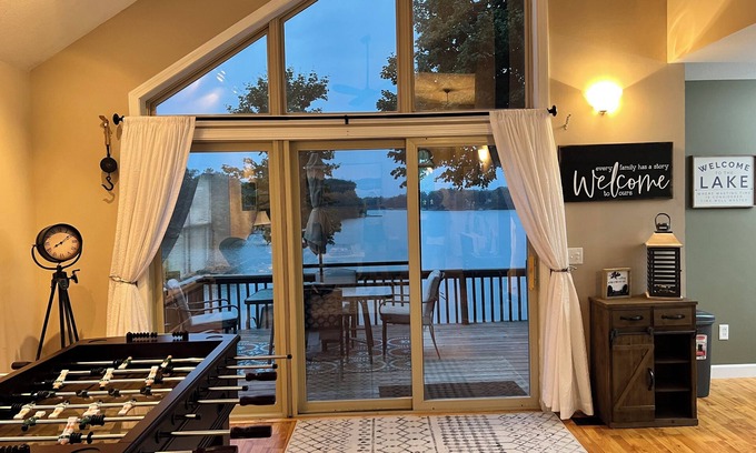 Northwest House | Lake front cottage on Lake Seneca with pontoon rental available