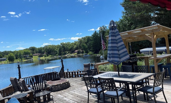 Twin Lake House | Lake Front Property With All The Amenities Of Home-kayaks, bonfires, family fun