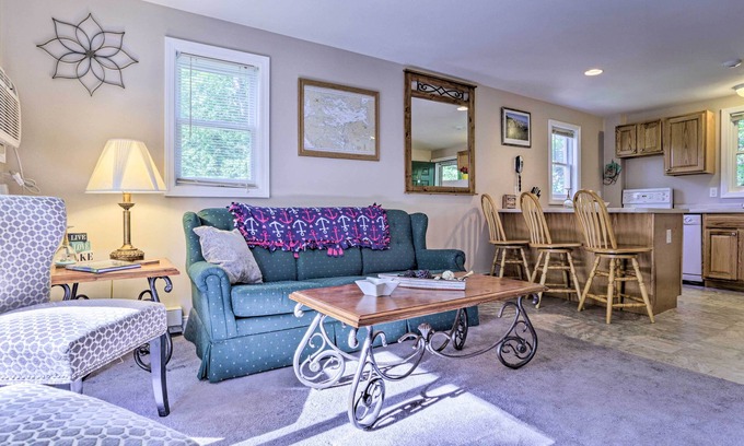 Gilford Condo | Lake Getaway: Walk Across Street to Private Beach!