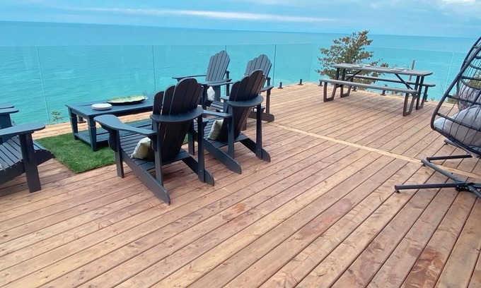Ashfield-Colborne-Wawanosh House | Lake House with private beach on Lake Huron, 4 bed, 2 bath - all season.