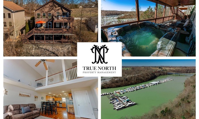 Somerset House | “Lake It Easy” 3-Lvl Home w/Hot Tub + Game Space