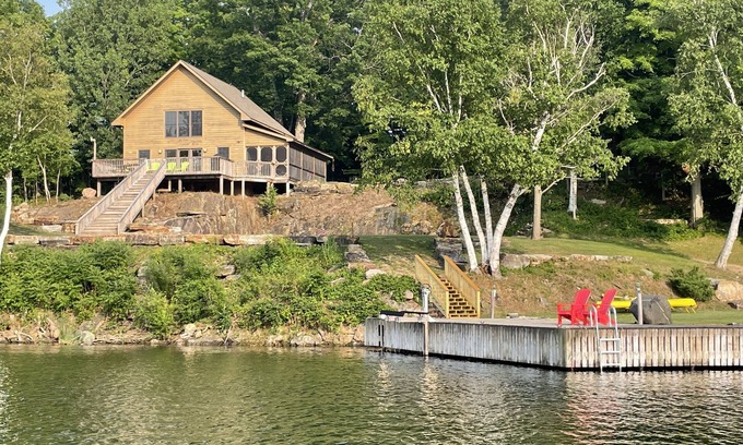 Wellesley Island House | Lake of the Isles Waterfront Home with Dock