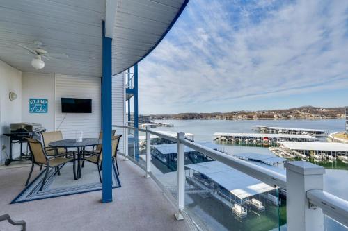 Lake Ozark Apartment | Lake Ozark Condo with Water Views and Pool Access!