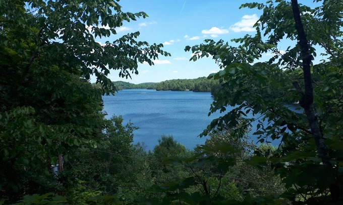 Val-des-Monts Cottage | Lake view Cottage. Private location only a few steps to water access