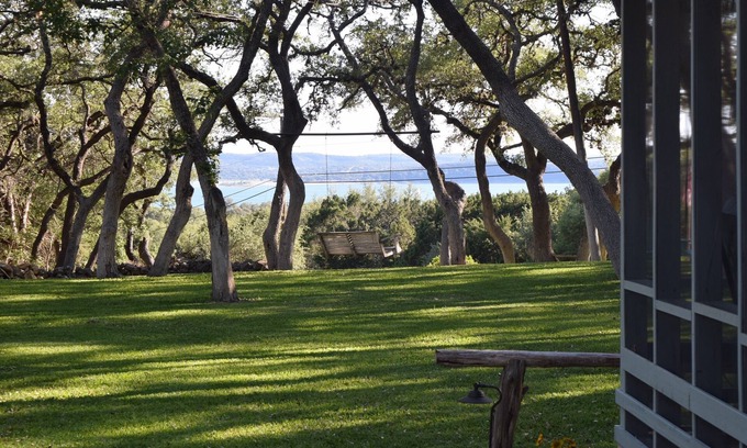 Canyon Lake Cabin | Lake View house with park like yard. New cowboy pool to beat the heat !