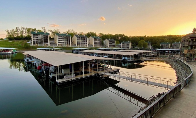 Village of Four Seasons Condo | Lakefront 2 Bed 2 Bath, Only 3 steps up from parking, Next 2 Swim Dock