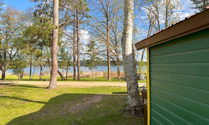 Nevis Cabin | Lakefront Cabin at Green Valley Resort on Seventh Crow Wing Lake